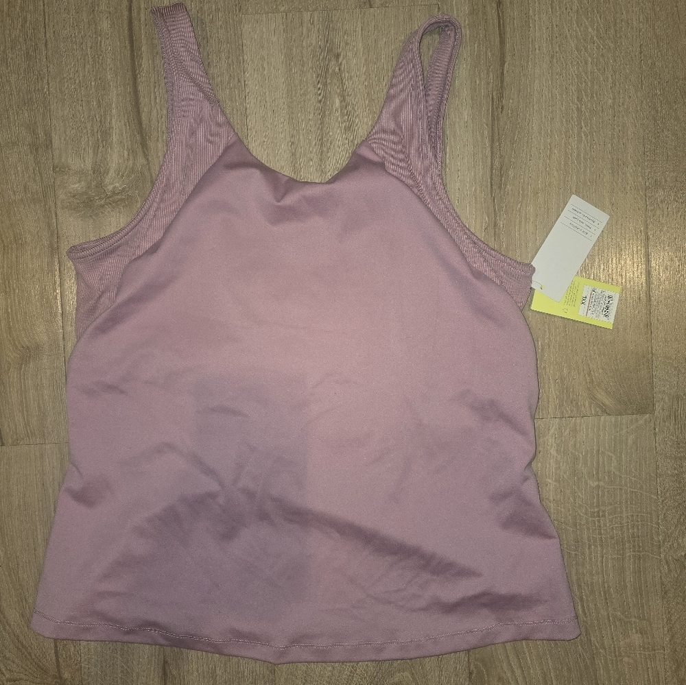 All in motion athletic tank with bra XXL